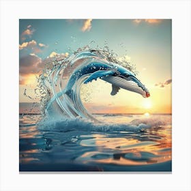 Humpback Whale 2 Canvas Print