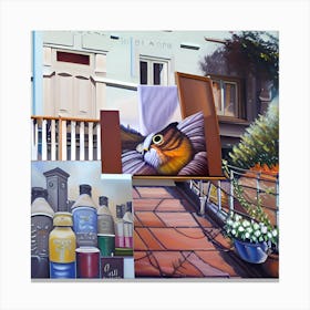 Street Scene Canvas Print