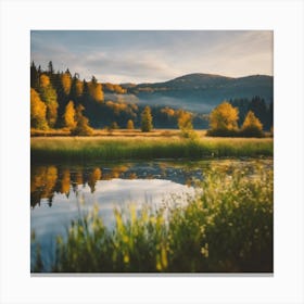 Autumn In The Mountains 7 Canvas Print