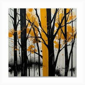 Leonardo Lightning Xl An Abstract Painting Of Nature Branches 1 (4) Toile