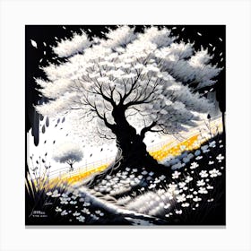 Sakura Tree 4 Canvas Print
