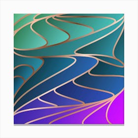 Art Nouveau Pattern 05 Canvas Print