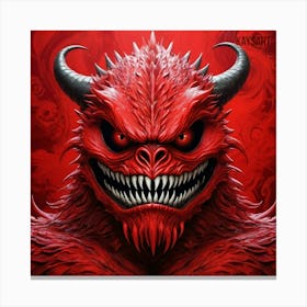 Red Devil Canvas Print