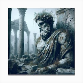 Ancient Greek Statue Canvas Print
