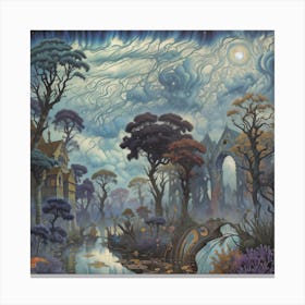 Twilight Forest Canvas Print