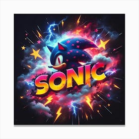 Sonic 01 Canvas Print