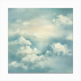 Cloudy Sky 5 Canvas Print