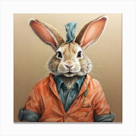 Rabbit 7 Canvas Print