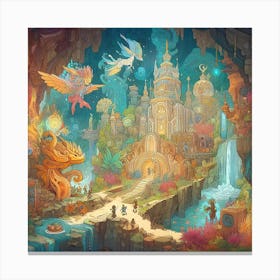 Artistic Awakening Canvas Print