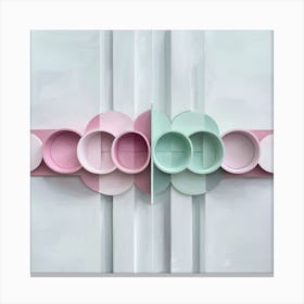 A Beautifully Crafted Minimalist Painting Featu (4) Canvas Print