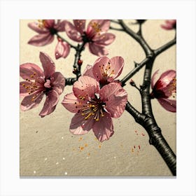 Cherry Blossoms 21 Canvas Print