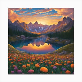 Landscapes magic Canvas Print