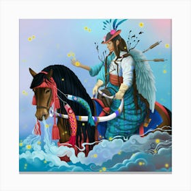 Stars collector. Canvas Print