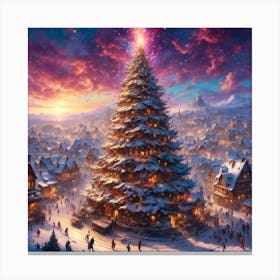 Christmas Tree Canvas Print