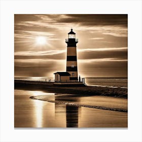 Lighthouse 34 Canvas Print