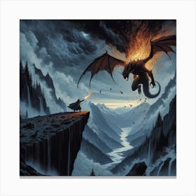 Dragon Fire Canvas Print