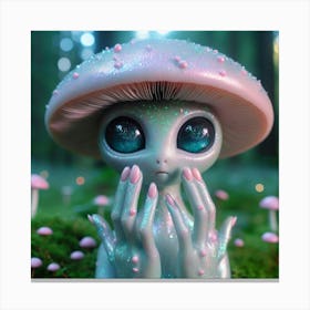 Alien Mushroom 1 Canvas Print