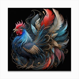 Rooster 2 Canvas Print