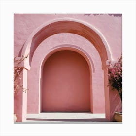 Pink Wall Stock Videos & Royalty-Free Footage Canvas Print