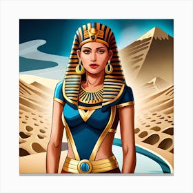 Egyptian Woman Canvas Print