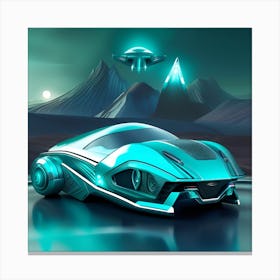 Futuristic Car 14 Canvas Print
