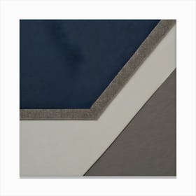 Blue And White Canvas Print