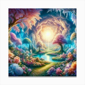 Fairy Garden 16 Canvas Print