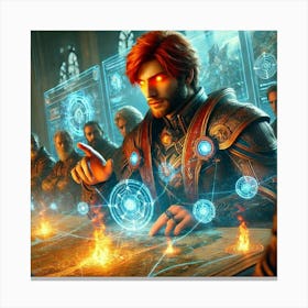 Ronan Ashheart Leadership Strategy Canvas Print