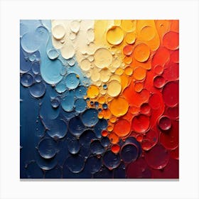 Bubbles Canvas Print