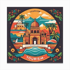 Tourism - Men'S Premium T-Shirt Canvas Print