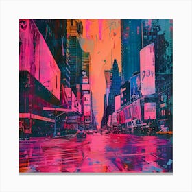 Times Square Canvas Print