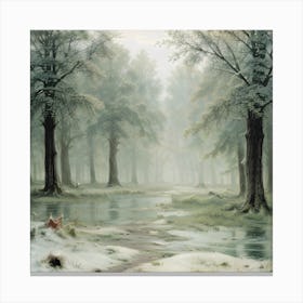 Winter'S Day Canvas Print