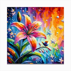 Lily Painting 4 Canvas Print