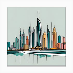 Dubai1 Canvas Print