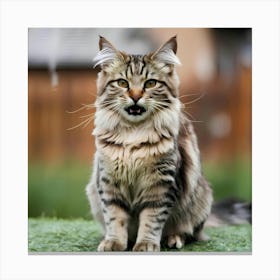 Coon Cat Canvas Print