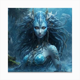 Mermaid 2 Canvas Print