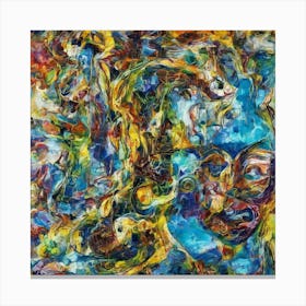 Abstract Painting 415 Canvas Print