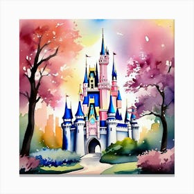 Cinderella Castle 47 Canvas Print