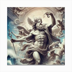 Ancient Greek God Dionysus 1 Canvas Print