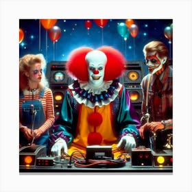 It clown Canvas Print