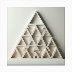 Triangles 5 Canvas Print