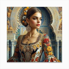 Andalus Beauty from Spain Canvas Print
