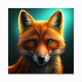 Foxy Charisma Canvas Print