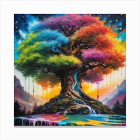 Tree Of Life 184 Canvas Print