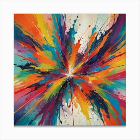 Burst 8 Canvas Print