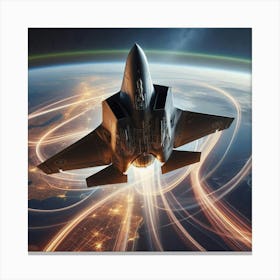 Eagle Fighter Jet 1 Canvas Print