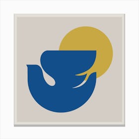 Dove Logo Canvas Print