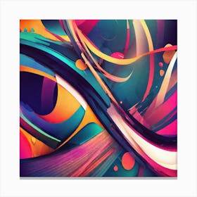 Abstract Background (30) Canvas Print