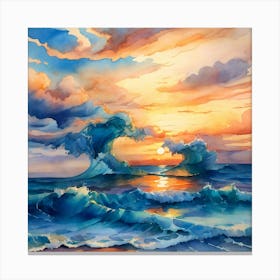 Heart Of The Ocean 1 Canvas Print