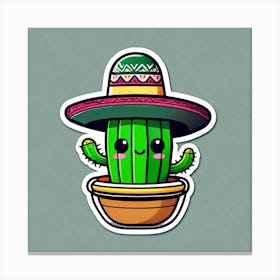 Cactus 40 Canvas Print
